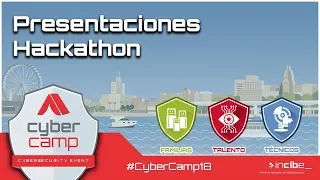 Presentaciones Hackathon #CyberCamp18