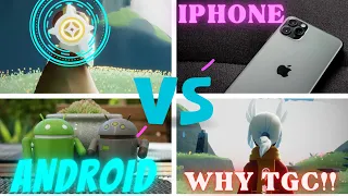 ⚠️ CAUTION - Iphone VS Android Tgc What Is This — Sky:CotL 💡