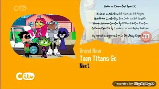 CITV DC Super Hero Girls End Credits Brand NEW Teen Titans GO Next On CITV 2020