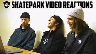 Dan Kruk And Friends - SKATEPARK VIDEO REACTIONS - USL BLOW UP THE PARK VIDEO CONTEST