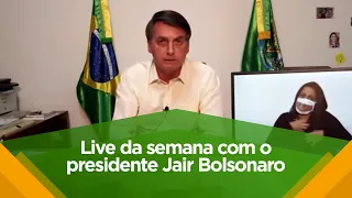 Live da semana com o presidente Jair Bolsonaro - 16.07.20