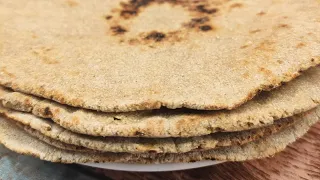 Soft and Puffy Bajra Roti/Bhakri | Pearl millet flatbread (without binder)