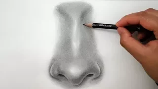 How to Draw a Nose - EASY