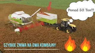 Farming Simulator 22- Żniwa Sorgo/Tworzymy ogromne pole z kilku mniejszych! *Timelapse* #6