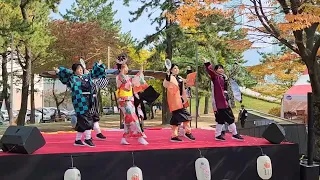 MAMF2022日本新花ダンスチーム舞台東京盆踊り일본팀 도쿄 본오도리
