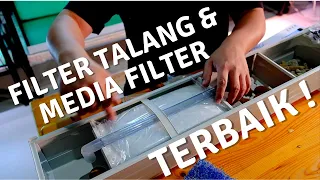 FILTER TALANG & MEDIA FILTER AQUARIUM TERBAIK AGAR AIR TIDAK MUDAH KOTOR DAN TETAP JERNIH