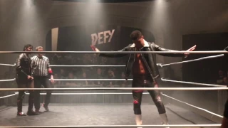 Defy1 Legacy Fan yells Stardust at Cody Rhodes