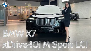 Chi tiết BMW X7 xDrive40i M Sport LCI | Giá lăn bánh BMW X7 M Sport LCI | Châu Hoàng BMW