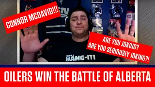 Are You Joking!? Steve Dangle Reacts To Game 5 Of The Battle Of Alberta