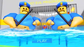 💦WATER BARRY’S PRISON RUN! New Obby - Full GAMEPLAY
