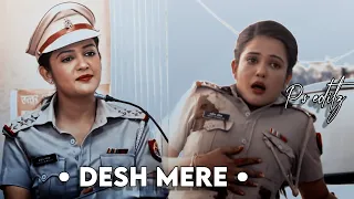 Desh Mera ft. haseena malik||gulki Joshi as haseena malik ||Madam sir