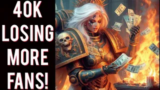 Warhammer 40K artist wants to "string up" the FAMILY of critics! Says wives & mothers are fair game!