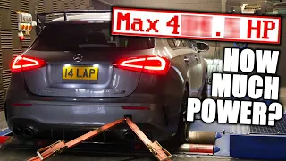 How Much Power Does A STOCK A45S AMG Really Make?