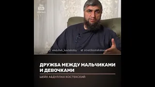 дружба между мальчиками и девочками? Шейх абдуллах костекский