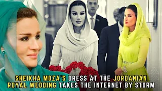 Qatar's Sheikha Moza Steals the Show at the Jordanian Royal Wedding | TheTalentedWorld | #wedding