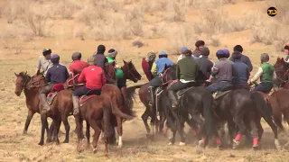 Өтемурат ауылы көкпар Алпамыс палуан нағыз тартыс