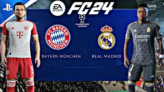 EA FC24 - FC Bayern Munich vs Real Madrid CF | PS5™ [4K60] Gameplay | UEFA Champions League 2023-24