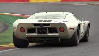 Ford GT40 Mk1 Sound On Track! - Accelerations, Downshifts & Fly Bys