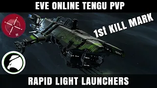 EVE Online Tengu PVP Fit Wormhole Solo PVP Rapid Light Missile Launchers