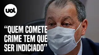 Aziz não irá retirar crimes imputados a Bolsonaro do relatório da CPI da Covid