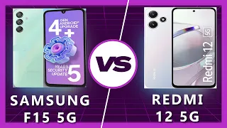 Samsung F15 5G vs Redmi 12 5G: Battle of the Budget Beasts!