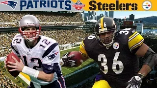 Brady's FIRST AFC Championship! (Patriots vs. Steelers, 2001 AFC Champ)