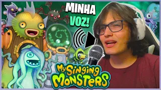 FIZ A MÚSICA DA ILHA ETÉREA COM MINHA VOZ! SIMPLESMENTE A MELHOR DE TODAS! 😳 | My Singing Monsters