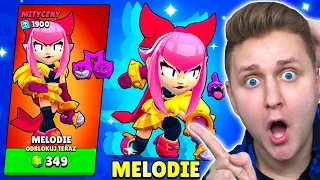 Jak ODBLOKOWAĆ NOWEGO ZADYMIARZA "MELODIE"!🎤 *WIELKI TEST NOWEJ ZADYMIARY PIOSENKARY* (Brawl Stars)