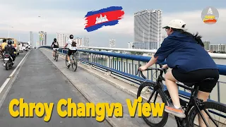 Chroy Changvar Bridge View - Phnom Penh City | ReaLife Cambodia