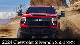 Is the 2024 Chevrolet Silverado 2500 ZR2 a NEW truck WORTH the money? // USA Upcoming Cars