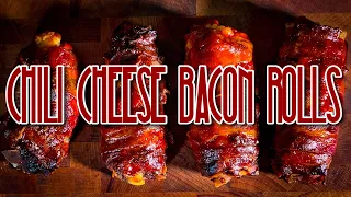 Chili Cheese Bacon Rolls - Einfach, schnell und unfassbar lecker! #grillen #bbq #rezepte