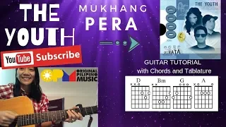 Mukhang Pera Guitar Tutorial  THE YOUTH with chords and lyrics