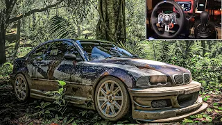 Rebuilding Most Wanted BMW M3 GTR | Forza Horizon 5 | Steering Wheel Gameplay
