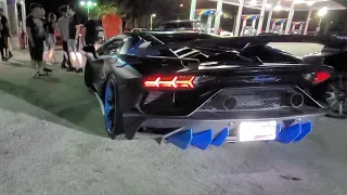 Lamborghini Aventador SVJ Gintani vs Shelby GT500