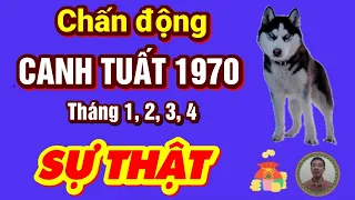 ☯ Chấn Động Sự Thật Bất Ngờ 4 Tháng Đầu Năm 2024 CANH TUẤT 1970 Phật Độ HẾT KHỔ ĐỔI ĐỜI CỰC GIÀU