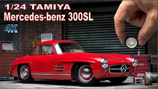 MERCEDES-BENZ 300SL "Gullwing" 1/24 Tamiya Scale Model Car