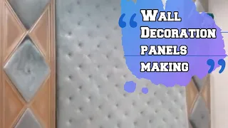 how to make upholstered wall headboard panels . wall decoration ideas.