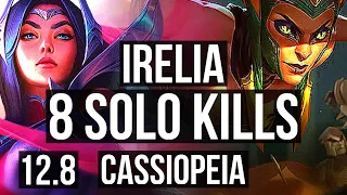 IRELIA vs CASSIO (MID) | 8 solo kills, 1.6M mastery, 1000+ games, 17/2/1 | EUW Diamond | 12.8