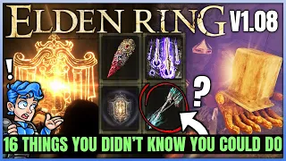 16 New Secrets You Didn't Know About in Elden Ring - Cut Content & Broken Arrow Trick - Tips & More!