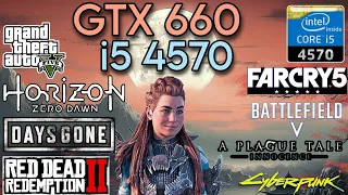 GTX 660 + i5 4570 & 16GB Ram | Test In 2024 !