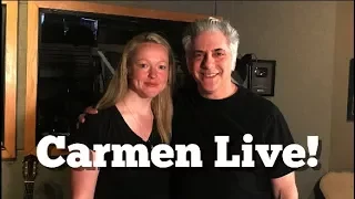 Carmen Keigans In The Studio Live!