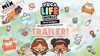 Snuggle Cubs Trailer | New Furniture Pack | Aesthetic Toca Life World | The Toca Life Sisters 🦋