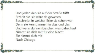 Clueso - Chicago Videoclip Lyrics