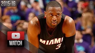 Dwyane Wade Full Highlights at Hornets 2016 Playoffs R1G6 - 23 Pts (Heat Feed)