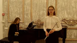 В.Моцарт "Концерт для флейты с оркестром ре мажор" 1 часть с собственной каденцией. Носова Елизавета
