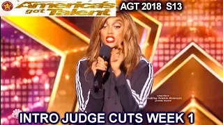 INTRO JUDGE CUTS 1 America's Got Talent 2018 - AGT Season 13 S13E7