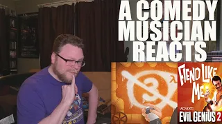 A Comedy Musician Reacts | COUNT TO THREE by The Chalkeaters & FIEND LIKE ME by The Stupendium