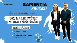 🎧IQOS, Elf Bar, snüssz: mit mond a tüdőgyógyász? // Sapientia Podcast 📍 Csíkszereda