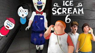 ICE SCREAM 6 Full Gameplay - Friends Charlie Horror Game | Khaleel and Motu Gameplay