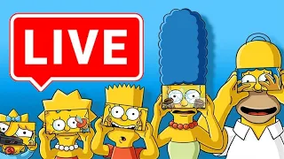 Os Simpsons AO VIVO Homer Maconheiro